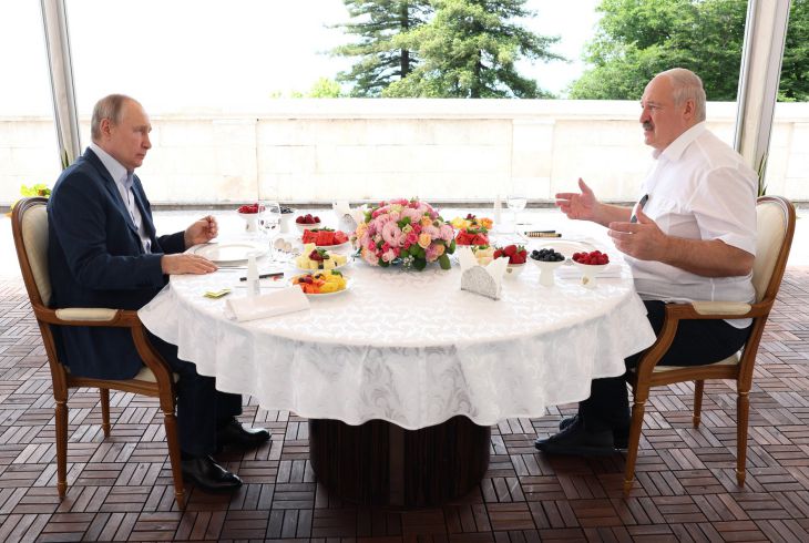 Putin și Lukașenko